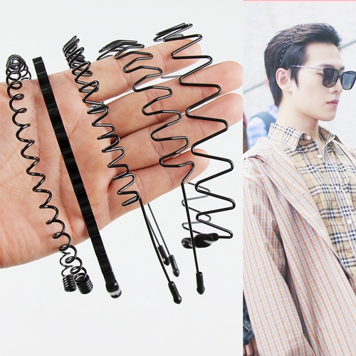 Ободок, невидимые шпильки для волос, аксессуар для волос, повязка на голову для умывания, челка