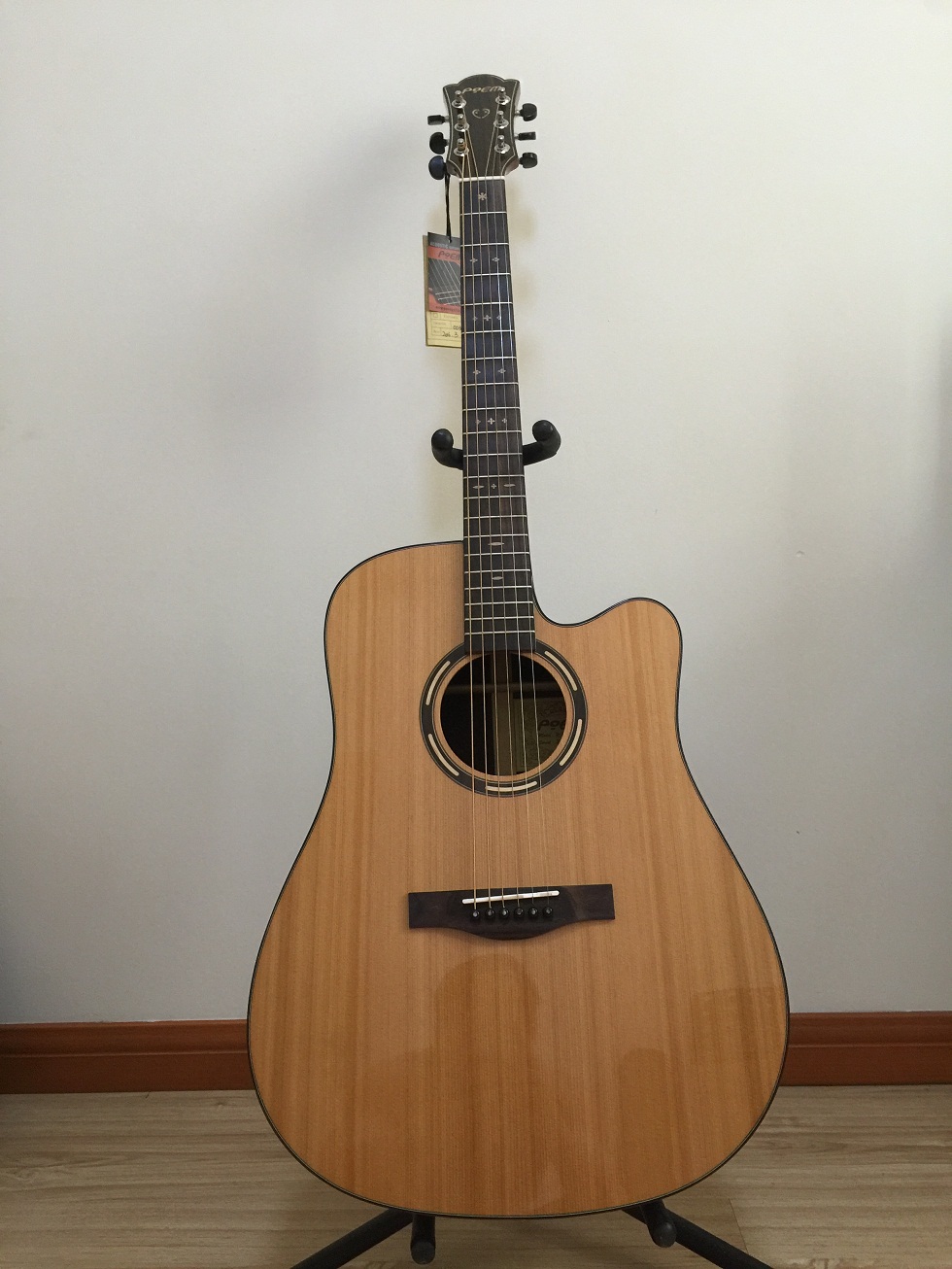 poem text single-wood guitar D-26C NA NS