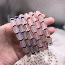 Big noble natural high ice bucket jade marrow string 12MM*10MM