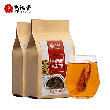 艺福堂菊花枸杞决明子茶150g