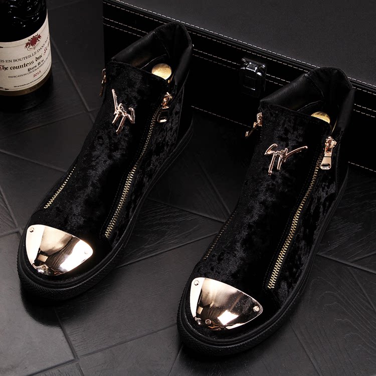 Martin boots male high cylinder Inron craze 100 hitch winter gush warm 2021 new Korean version Trend casual short boots