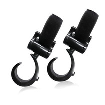 Reinforced load-bearing large stroller hook 360 rotary hook accessories Hanging bag hanging bag hook 2pcs