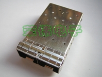 SFP cage connector 1*2 left and right ports SFP shielding cover double port SFP fiber holder shell
