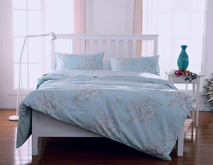 Mùa thu và mùa đông chăn bao in60 Tribute satin cotton đơn 150x200 cô gái in chăn dày sinh viên tùy chỉnh - Quilt Covers chăn điều hòa