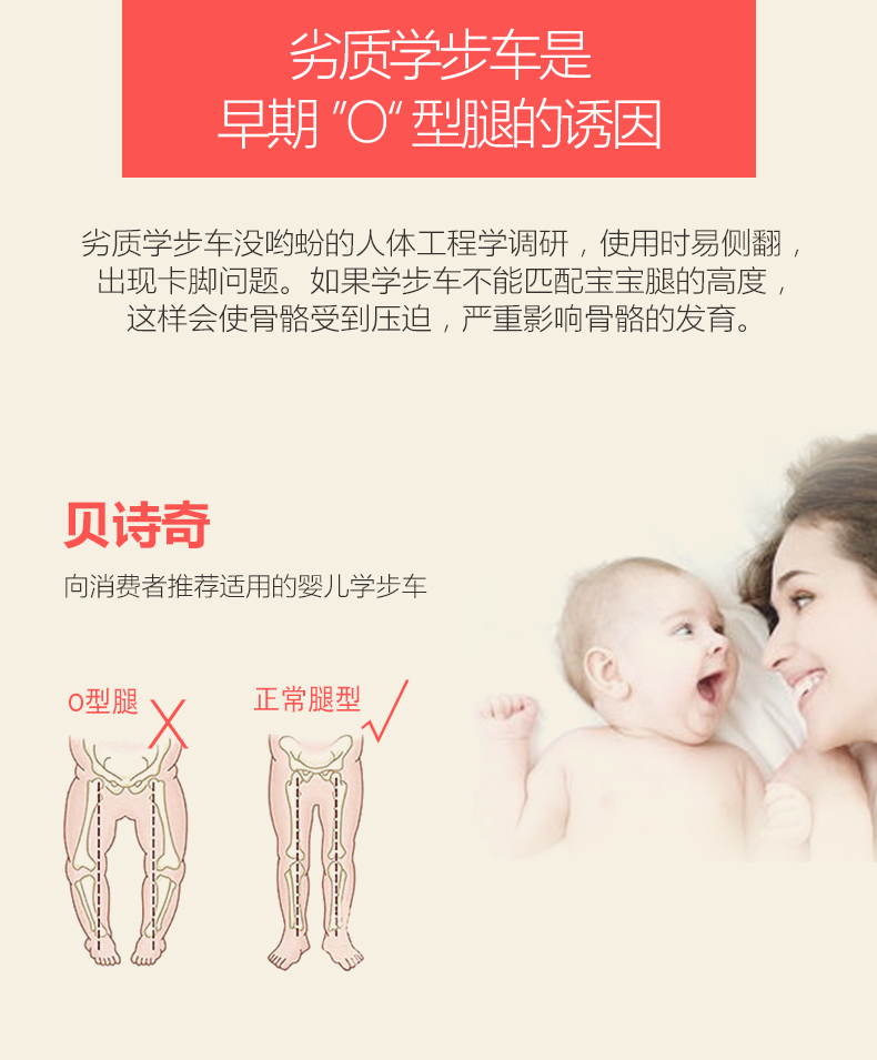 Trẻ sơ sinh và trẻ em tập đi 6 7-18 tháng đa chức năng chống rollover xe đẩy có thể gập lại câm bánh xe có thể ngồi trên đường dây