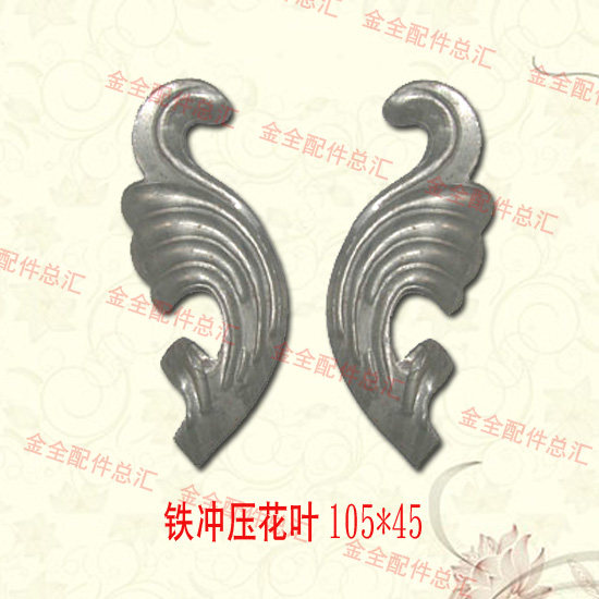 Accessory materials Iron decorative leaves Double-sided galvanized sheet flower spot factory hot sale Easy welding craft gift decoration