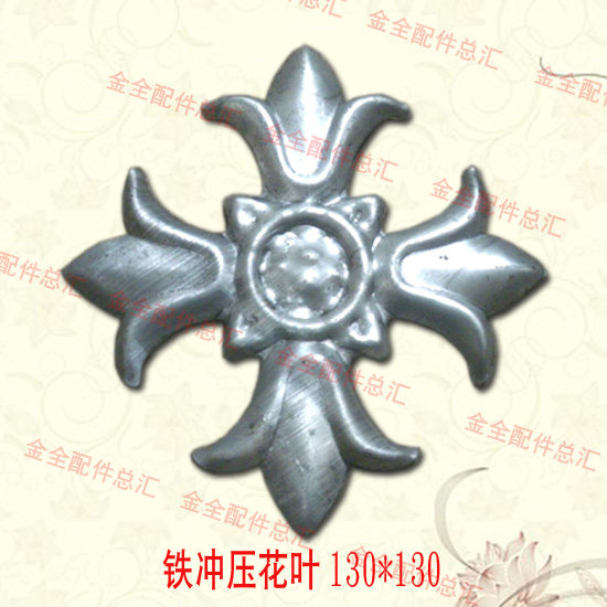 Door railing stamping parts Mosaic forging iron accessories Decorative semi-finished hardware parts materials are hot in stock