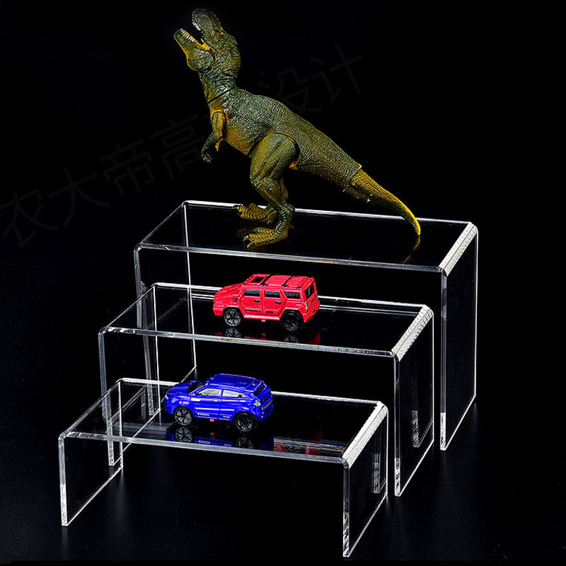 High-end acrylic jewelry transparent display stand glasses bag shoe rack U-shaped display stand cosmetics display stand