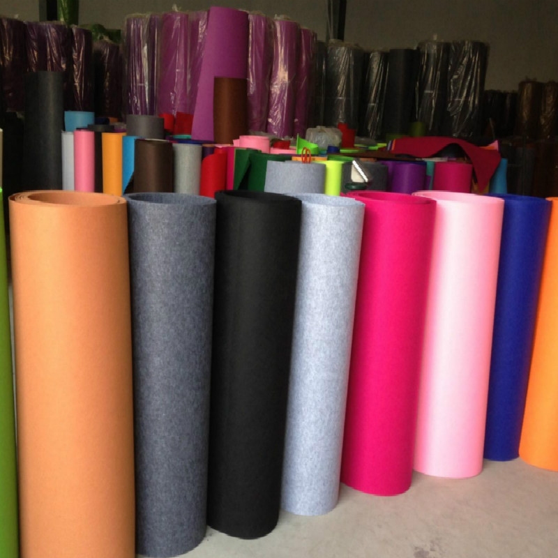 5mm Thickened Felt Fabric Unwoven Fabric Home Containing Diy Manual Work Material Color 1*1 Mi