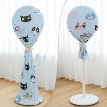 Round large small 16-18 inch universal all-inclusive floor-standing electric fan cover set elastic cloth fan dust cover