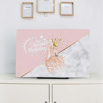 TV dust cover creative fabric TV dust cover 50 inch 55 inch 60 inch 65 inch decorative cover cloth