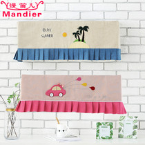 Gree Beauty Pastoral Cartoon Thickened Fabric Air Conditioning Dust Cover Hanging Up Summer Booting No Hanging Air Conditioning Cover