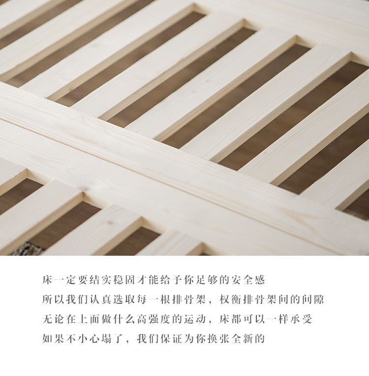 tối giản gỗ giường 1,8 m giường hiện đại đôi 1,5m kiểu Nhật giường gỗ sồi Bắc Âu Phòng ngủ chính Windsor - Giường giường liền tủ