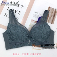 Xiweiya bra quầy xác thực không có vòng thép dâu tằm mỏng phần thu thập điều chỉnh đồ lót loại S581-11 áo lót bầu