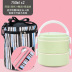 hộp com giữ nhiệt zojirushi 4 ngăn Hộp cơm trưa cách điện nhiều lớp 304 hộp cơm trưa inox nữ 1 người cầm tay sinh viên có nắp 2 nhân viên văn phòng - Hộp cơm điện sưởi ấm hộp cơm zojirushi Hộp cơm điện sưởi ấm