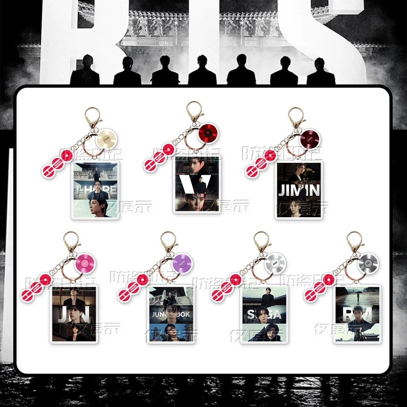 Bts Kim Taehyung (Jimin) and Park Jimin Arirang Album Keychain Acrylic Pendant LAOSHU Merchandise