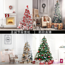 Anchor live photo background Net Red Anchor selfie background cloth photography Net photo shoot Christmas Net Red Background Paper