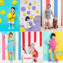 New childrens photography background paper studio theme shooting Nick childrens simple fashion baby studio photo background