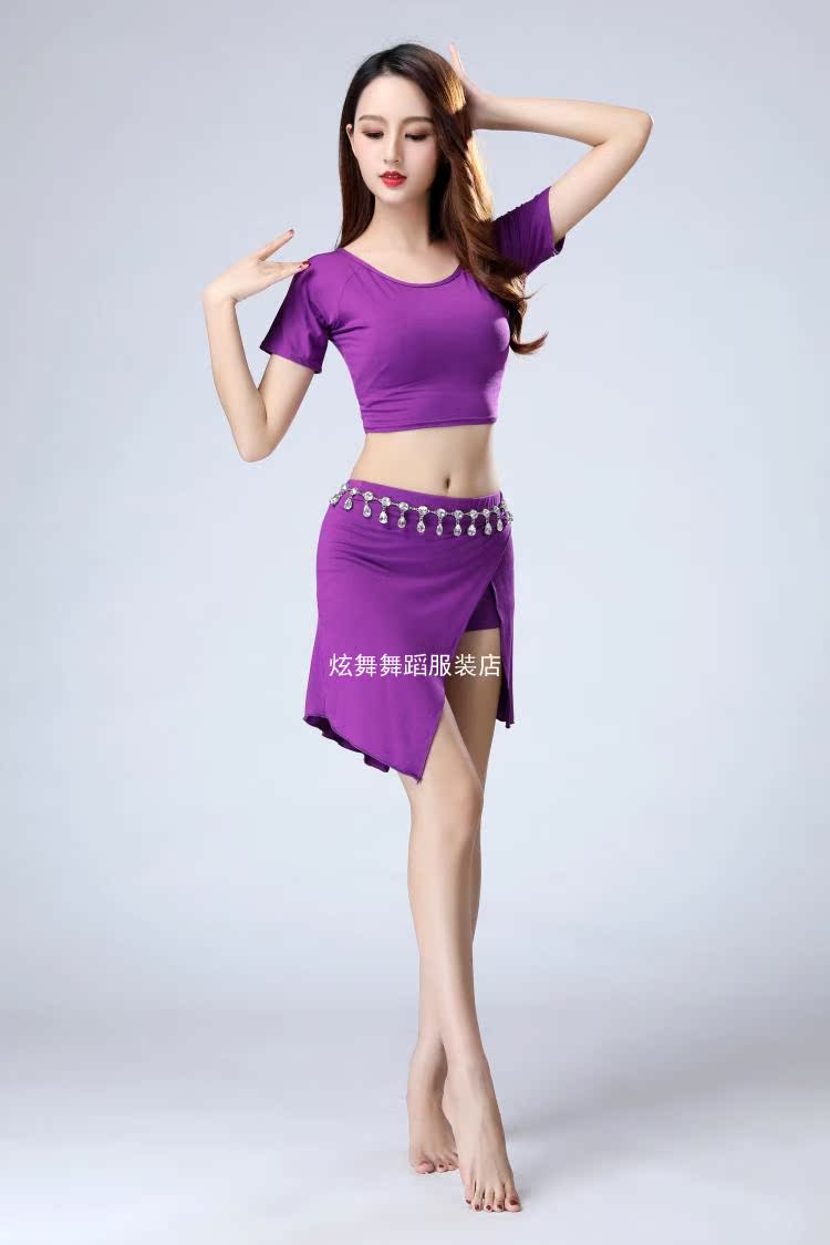 Quần áo tập múa bụng 2019 mới váy mùa hè phù hợp với màn trình diễn múa bụng Trang phục người mới bắt đầu Modal - Khiêu vũ / Thể dục nhịp điệu / Thể dục dụng cụ trang phục cổ động