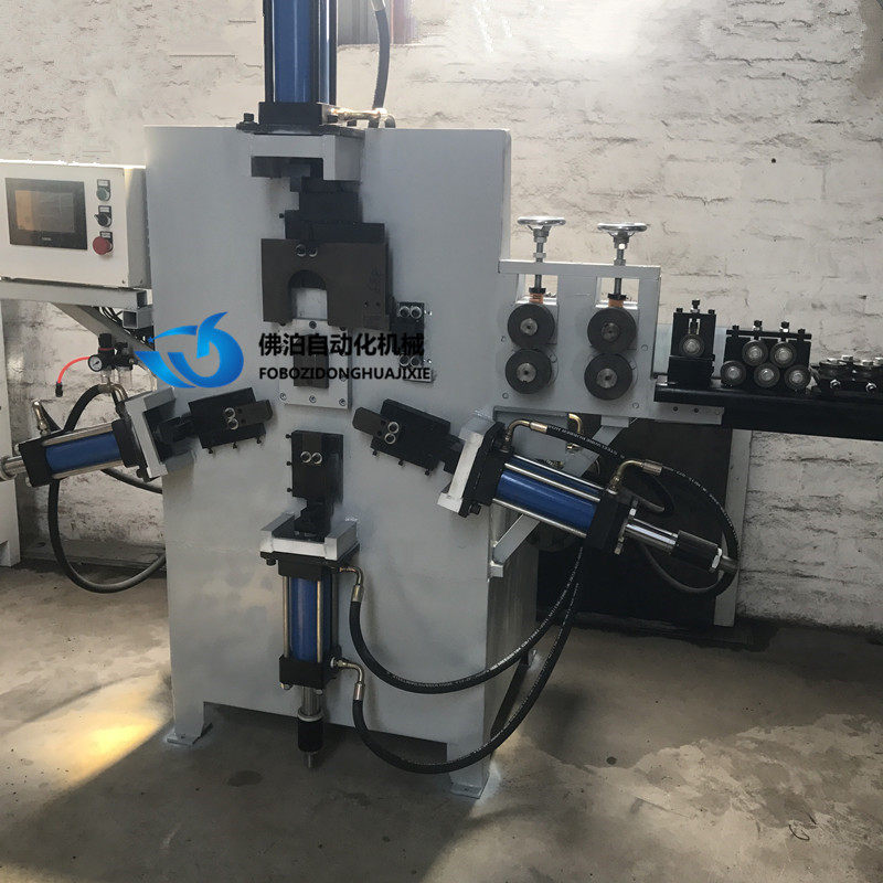 D-shaped buckle hydraulic forming machine automatic CNC buckle machine high-precision special-shaped buckle machine multi-functional flower bending machine