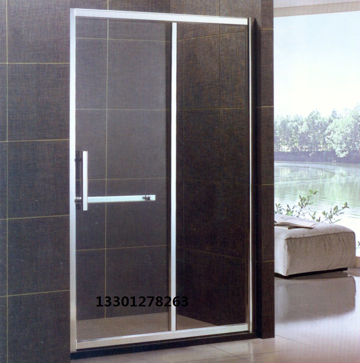 Beijing Custom Bathroom Partition Shower Room With Column Screen Fan Type Round Diamond Type Flat Open Door Pack Installation