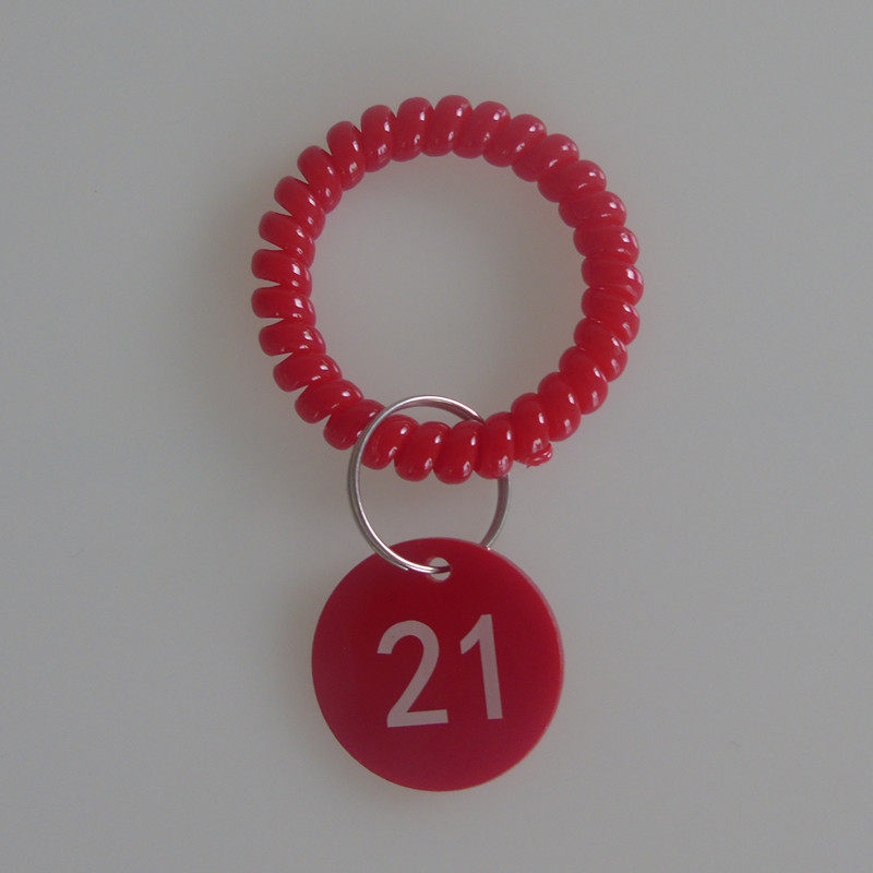 Bracelet number plate number Spicy Hot called Number Card Hand Card Deposit Luggage Bath BATH KEY NUMBER CUSTOMIZED