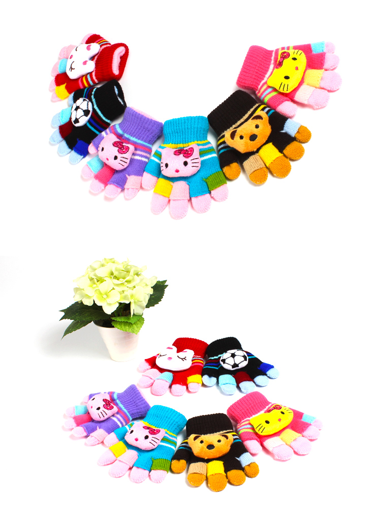 Gants pour enfants en de laine - Ref 2146610 Image 6