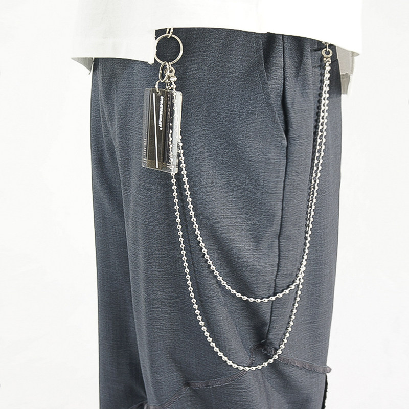 STREAMLET. CHEN: TRANSPARENT KEY CHAIN Transparent box multi-function trouser chain