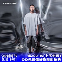 STREAMLET CHEN:WASHING PANTS Industrial three-color wash do old work loose five-piece PANTS