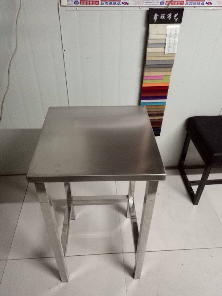 Customized stainless steel small table household small table kitchen table single-layer double-layer stainless steel operation table flow table