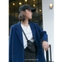 MYLITTLEBANANA 18FW / Street-Shop Thời trang Micro Wide Shoulder Blazer Tri-Color bộ vest nữ quần lửng