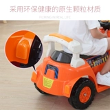 Детский вилочный погрузчик, игрушечная машина с сидением, большой электрический электромобиль для мальчиков на четырех колесах