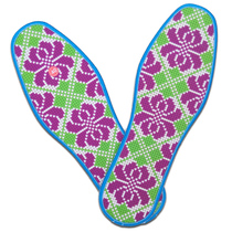 Pinhole Cross Embroidery Solid Mat Semi-finished product Geometric pattern personality anti-odor breathable autumn and winter thickness with needle full