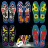 Cross stitch insole Men's and women's winter Zhengge cotton sweat-absorbing breathable pinhole printing semi-finished products handmade full embroidery embroidery
