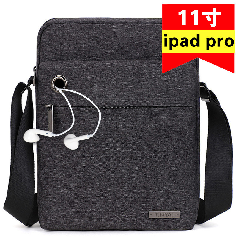 Men's Shoulder Bag for iPad Pro 11inch Tablet, Portable Storage Crossbody Bag for Carrying When Going Out 10.2