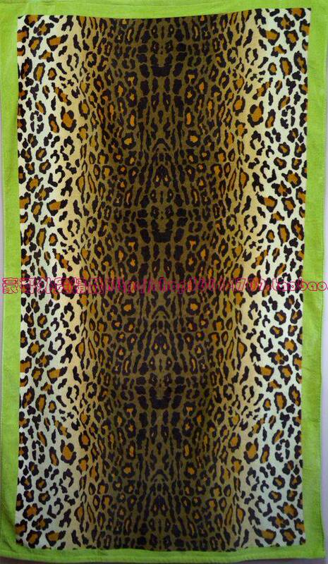 Foreign Trade Original Order Pure Cotton Leopard Dot Leopard Print Zebra Print Bath Towel Beach Towel 105*180 Good Water Absorption Foreign Trade Original Order Pure Cotton Leopard Dot Leopard Print Zebra Print Bath Towel Beach Towel 105*180 Good Water Absorption
