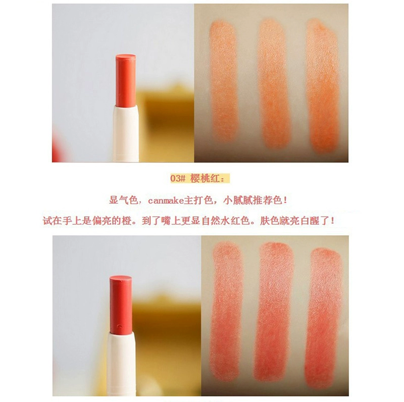 Kem chống nắng dưỡng ẩm cao cấp CANMAKE Wellfield Lip Balm Giữ ẩm cho môi Không dễ bị biến màu - Son môi