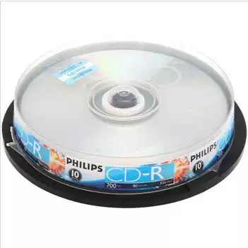 PHILIPS (PHILIPS)CD-R burning disc 52X burning disc CD disc 10p barrel