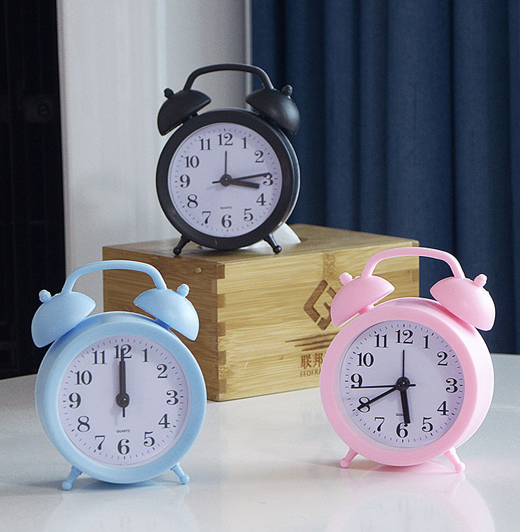Alarm Clock for Students and Children, Special Wake-Up Tool, Bedside Alarm Clock for Boys and Girls, Small Clock to Wake up Without Being Late
