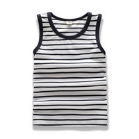 Полоса 7 черно -белый жилет