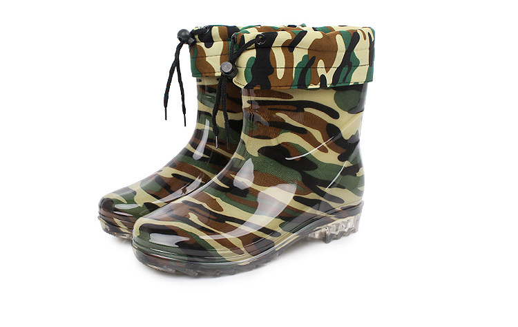 Chaussures - bottes caoutchouc homme pour hiver - semelle tendon - Ref 959877 Image 7