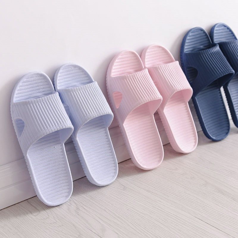 Cool hotel household hotel slippers floor lightweight men's and women's bathroom slippers Female summer tasteless beauty salon summer