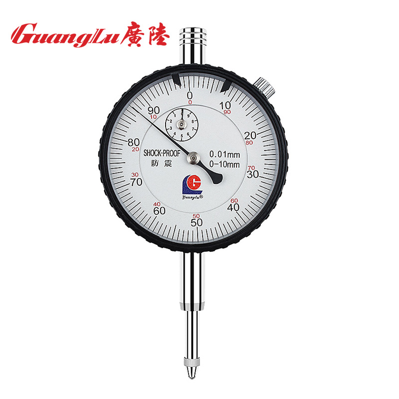 Wide Land Dial Gauge Head High Precision 0-10mm Mechanical Altimeter Height Gauge Shockproof Dial Gauge