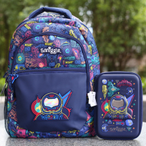 Spot Australia smiggle primary school students large-capacity cartoon space robot schoolbag childrens load-reducing backpack