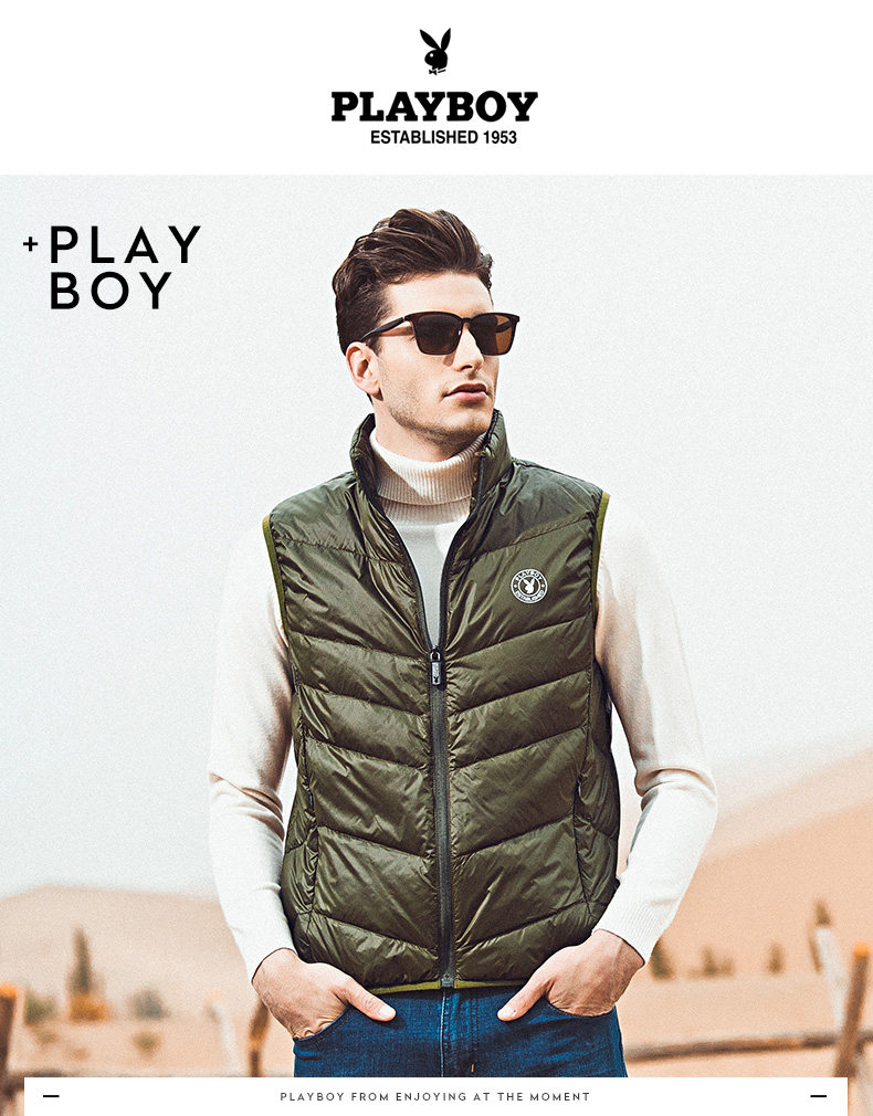 Blouson homme PLAYBOY     en Polyester - Ref 3121293 Image 7