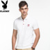 Playboy Ngắn Tay Áo T-Shirt Nam Mùa Hè Nửa Tay Áo Kinh Doanh Bình Thường Mỏng Quần Áo của Nam Giới Thanh Niên POLO Áo Sơ Mi Polo