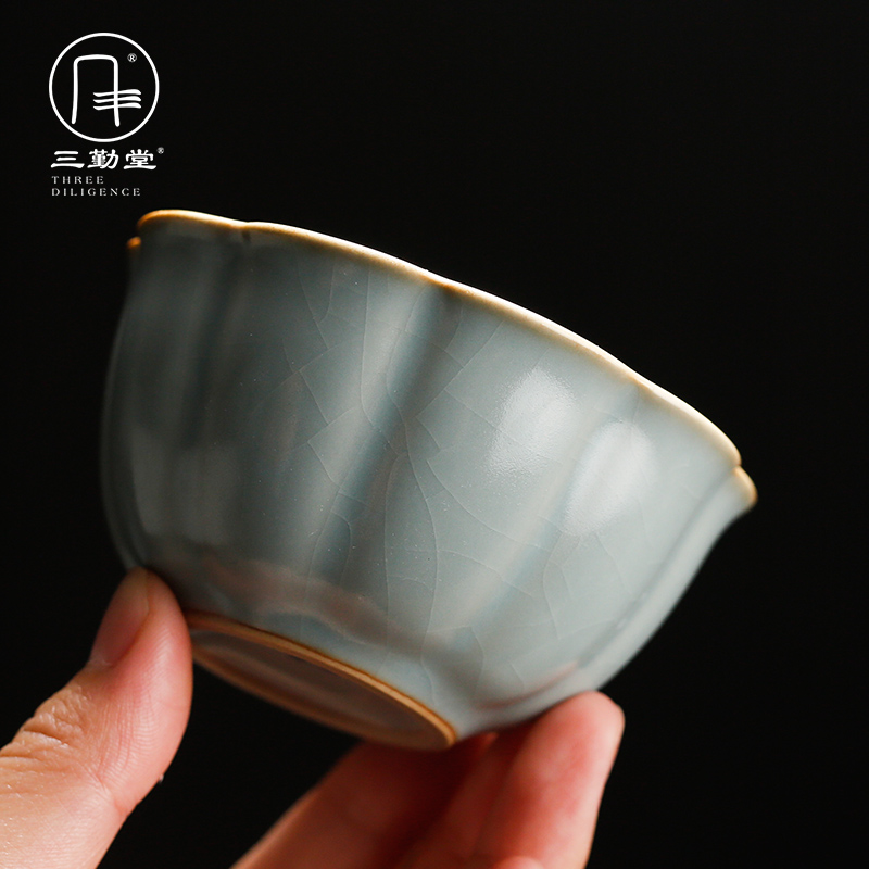 Three new ru up market metrix who frequently hall cup your porcelain cups start S44047 can keep single jingdezhen ceramic tea cup