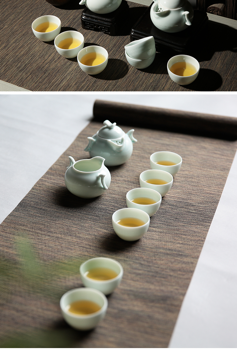 Three frequently hall sample tea cup of jingdezhen ceramic cups kung fu tea masters cup SQT000638 personal single CPU