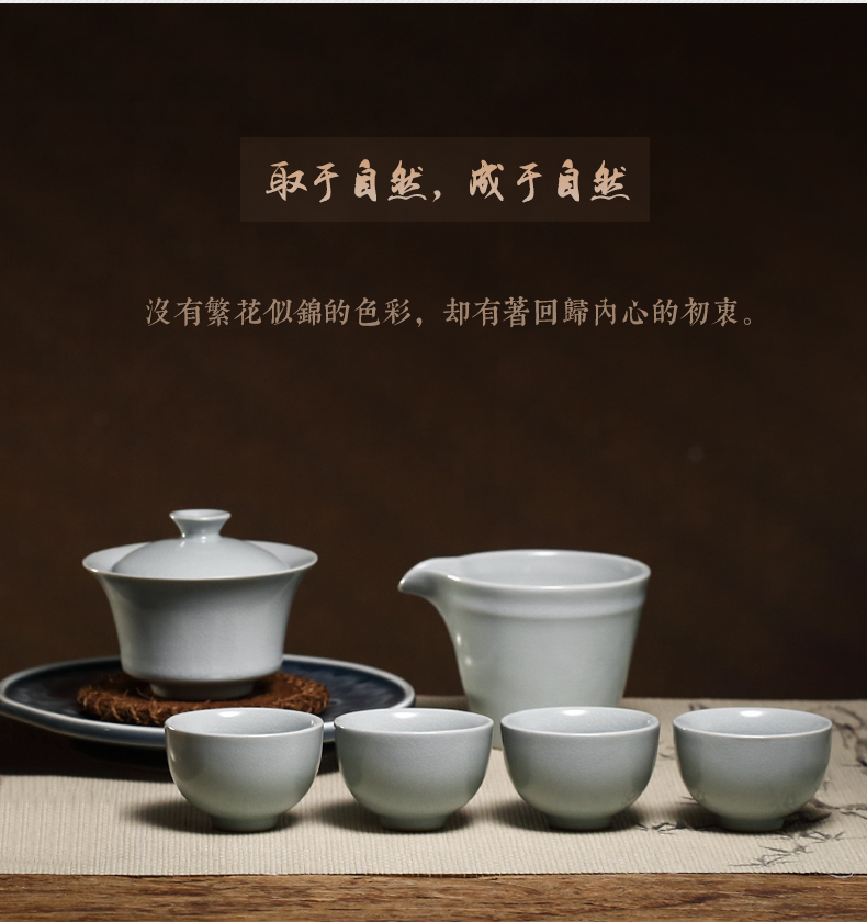 Three frequently hall your up kung fu tea set jingdezhen ceramic cups tureen slicing can raise TZS398 fair keller