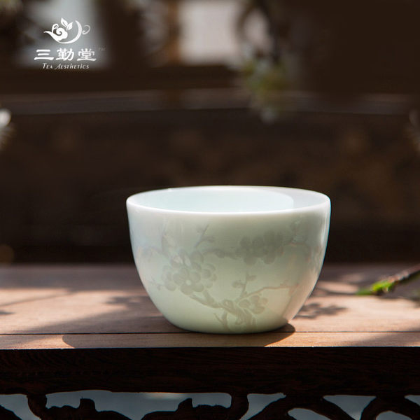 三勤堂 景德镇 青瓷功夫茶杯 天猫优惠券折后￥35包邮（￥38-3）5款可选